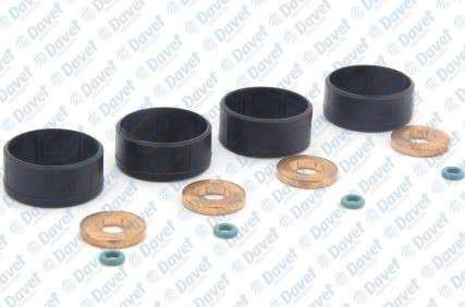 ERL 2S6Q9F593KIT Enjektor Kece Pul Oring Takimi Fiesta-Fusion 1.4tdci 206-307-C2-C3-107-C1-207 1.4hdi